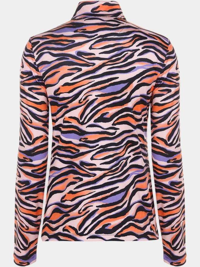 Valiente Druck 1/2 Zip Thermo Unterzieher mehrfarbig