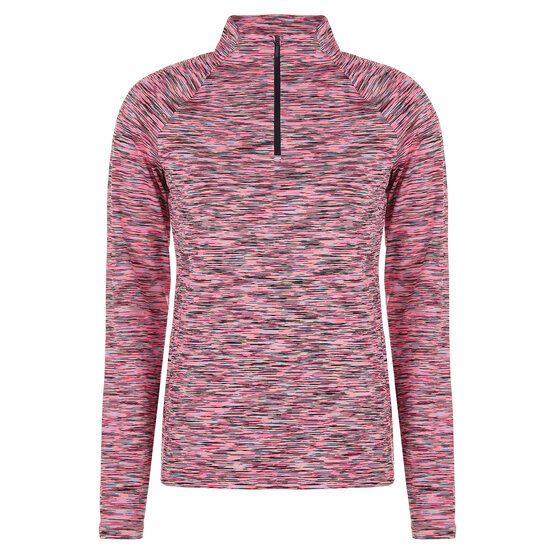 Valiente Multi-Melange 1/2 Zip Thermo Unterzieher mehrfarbig