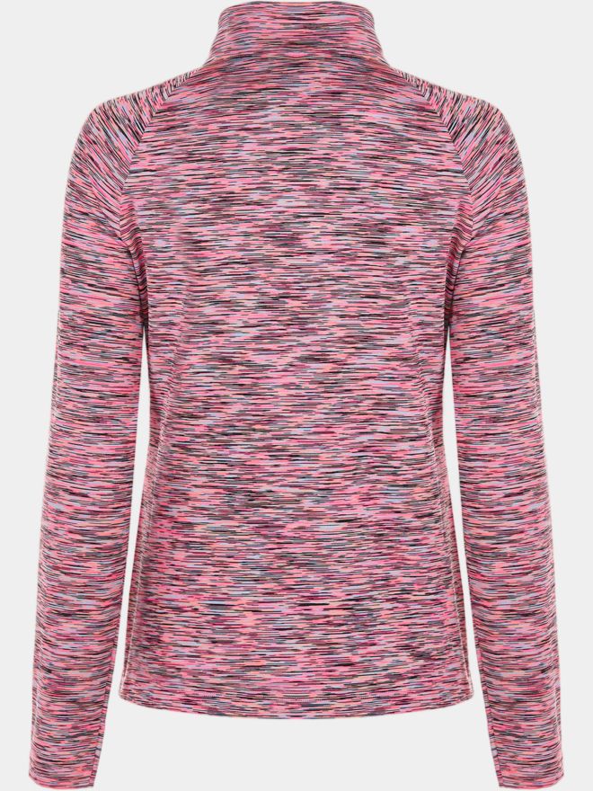 Valiente Multi-Melange 1/2 Zip Thermo Unterzieher mehrfarbig