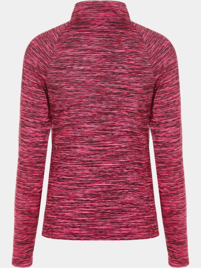 Valiente Multi-Melange 1/2 Zip Thermo Unterzieher beere