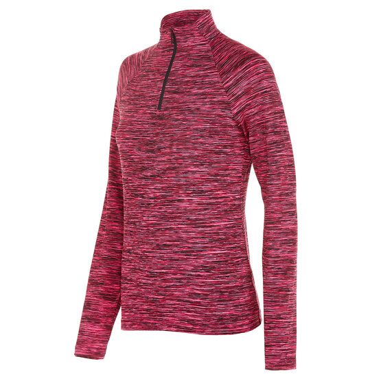 Valiente Multi-Melange 1/2 Zip Thermo Unterzieher beere