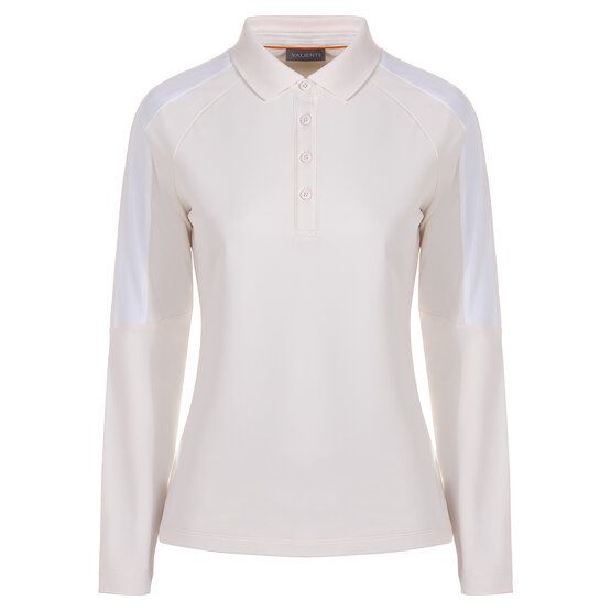 Valiente Thermo-Pique Langarm Polo offwhite