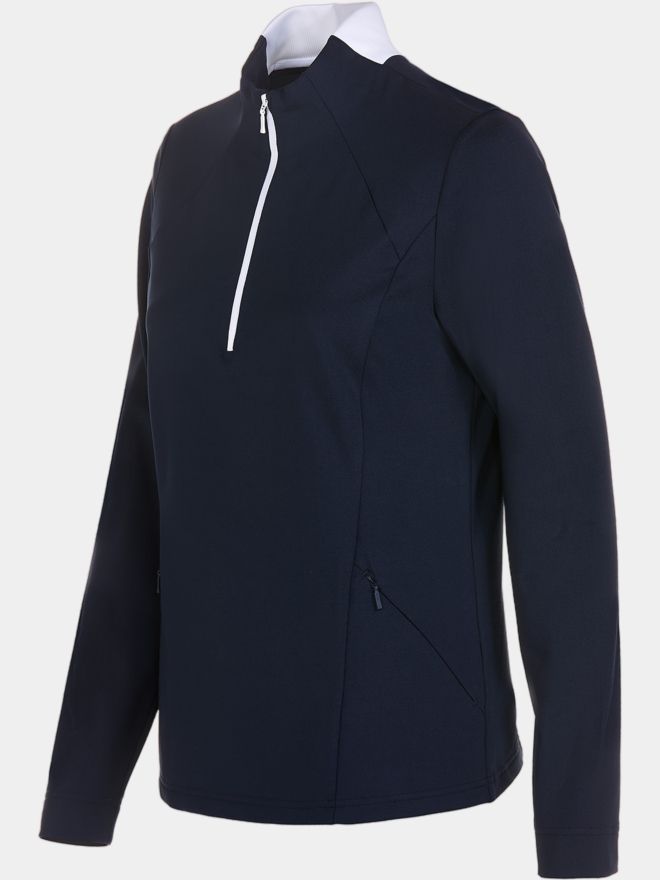 Valiente 1/2 Zip Stretch Thermo Midlayer navy