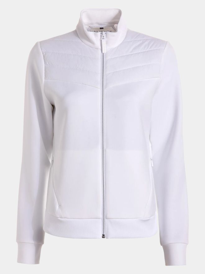 Valiente Hybrid Stretch Jacke weiß