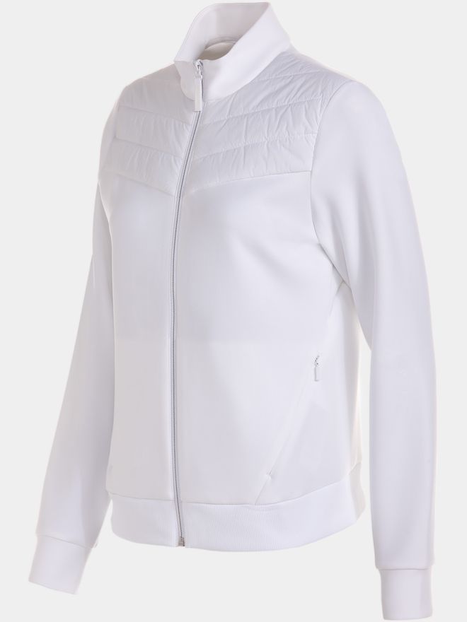 Valiente Hybrid Stretch Jacke weiß