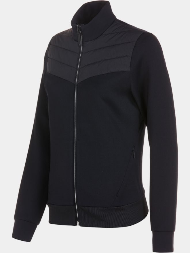 Valiente Hybrid Stretch Jacke schwarz