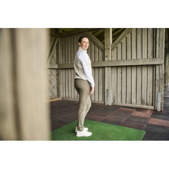 Valiente 1/2 Zip Stretch Midlayer beige