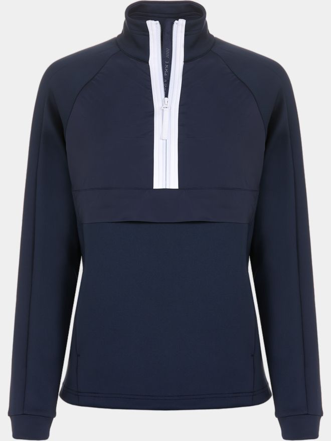 Valiente 1/2 Zip Stretch Midlayer navy