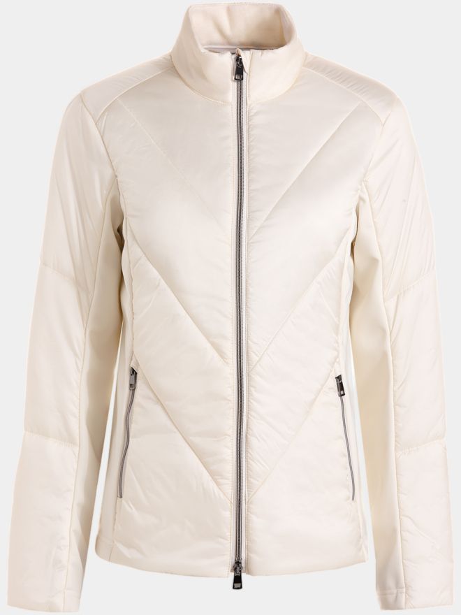 Valiente Hybrid Stretch Stepp Thermo Jacke ecru