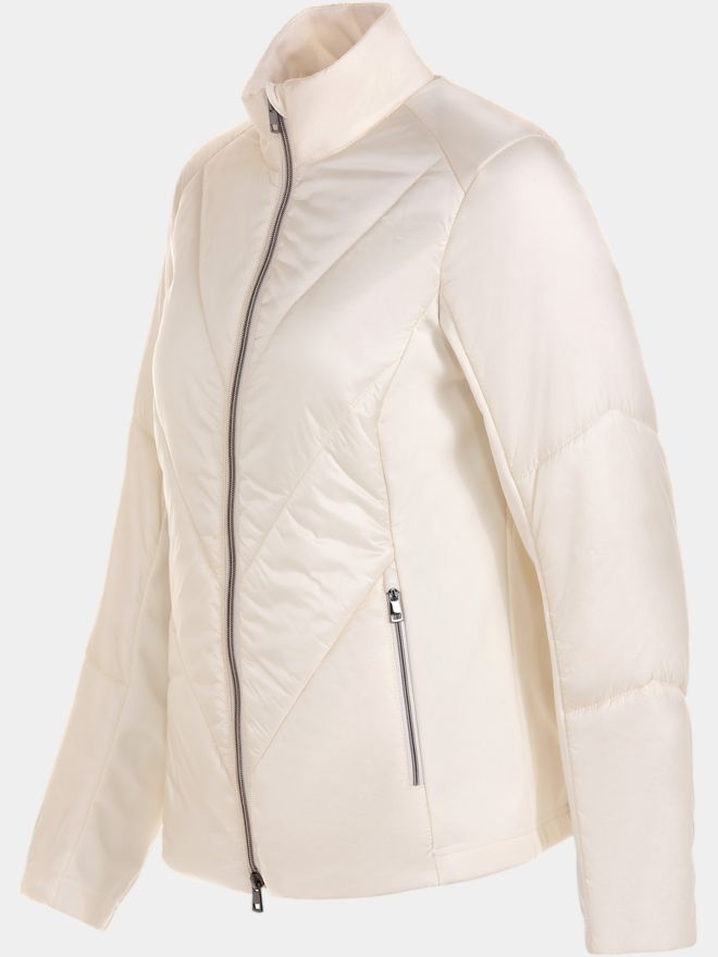 Valiente Hybrid Stretch Stepp Thermo Jacke ecru
