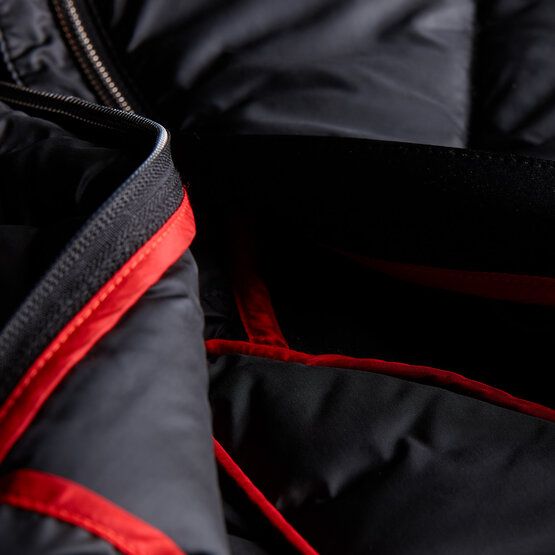 Valiente Hybrid Stretch Stepp Thermo Jacke schwarz