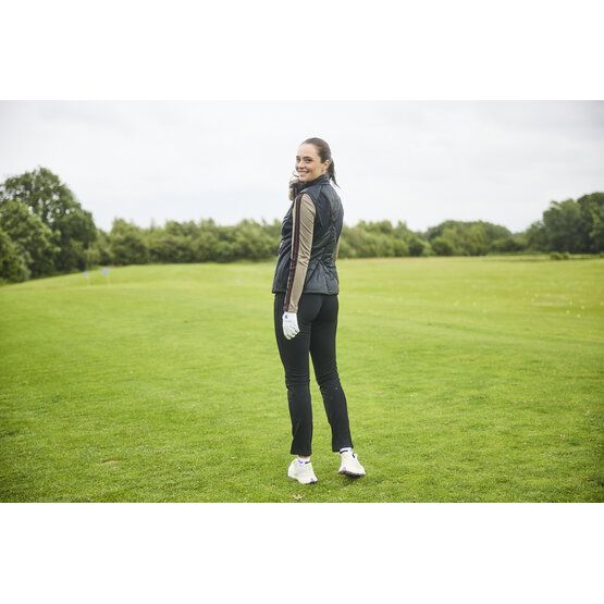 Valiente Hybrid stretch quilted thermal vest black