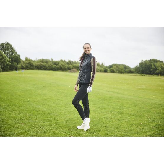 Valiente Hybrid stretch quilted thermal vest black