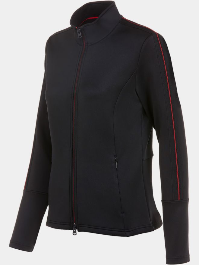 Valiente Power Stretch Jacke schwarz