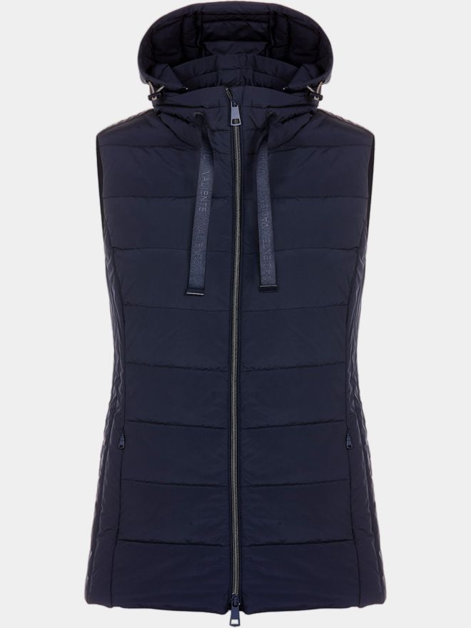 Valiente Quilted thermal vest navy