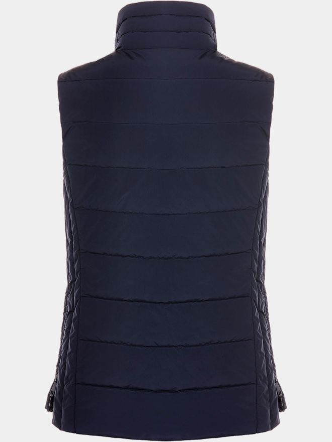 Valiente Quilted thermal vest navy