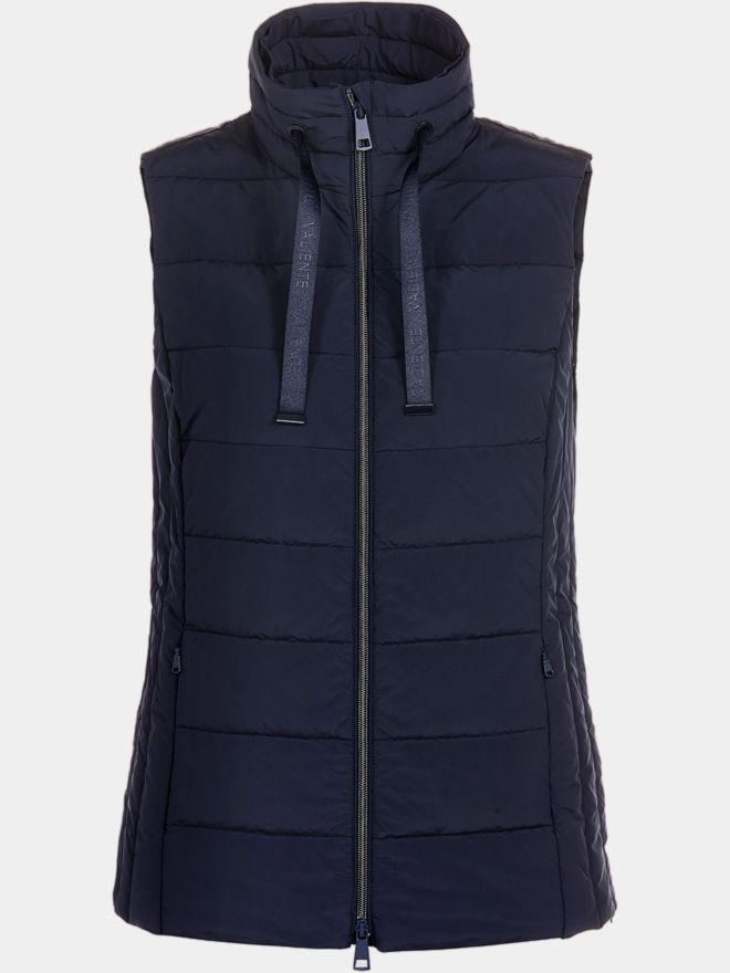 Valiente Quilted thermal vest navy