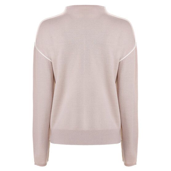 Valiente  Reversible knitted sweater sand