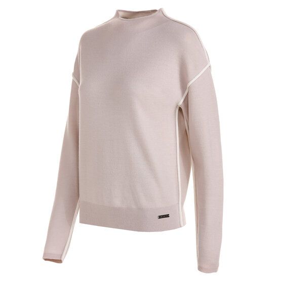 Valiente  Reversible knitted sweater sand