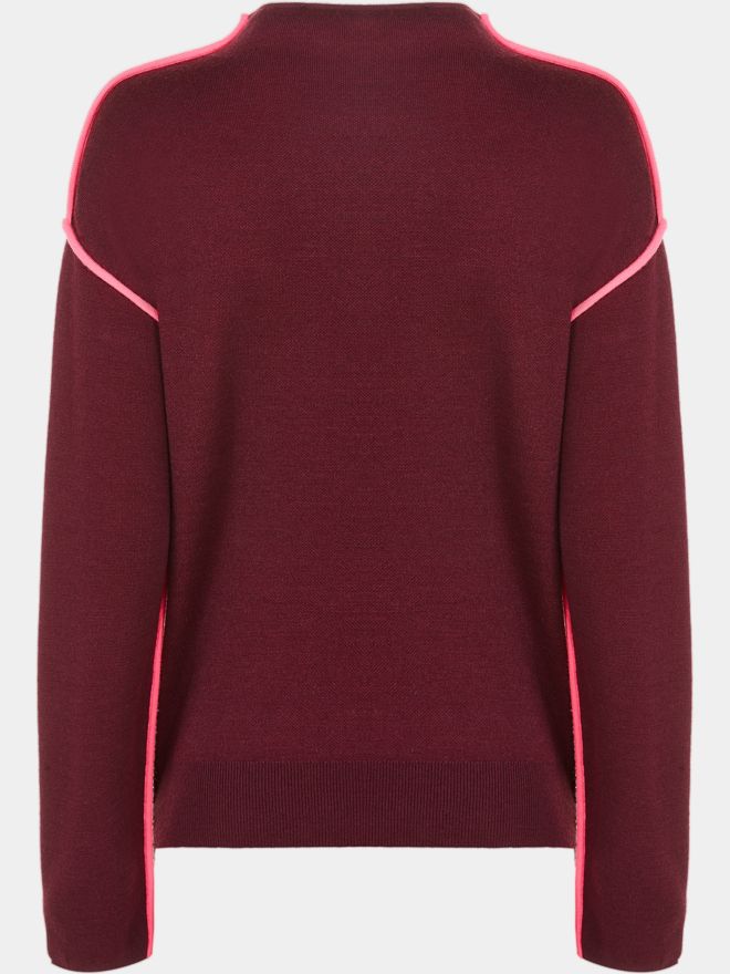 Valiente pletený svetr Wende bobule