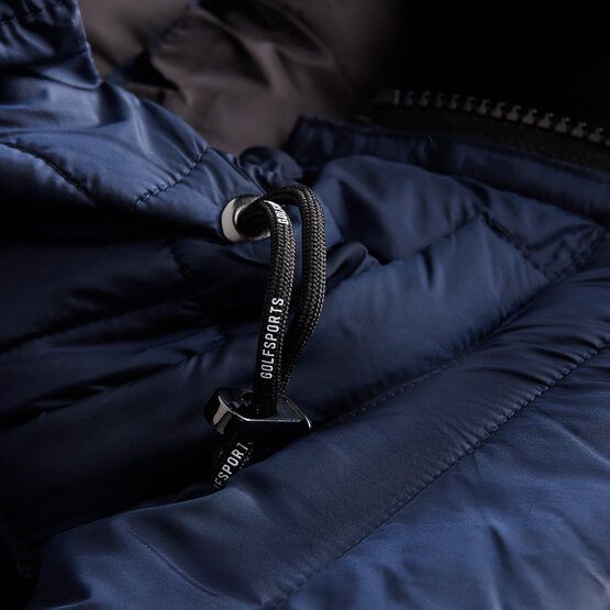 Valiente Quilted thermal vest navy