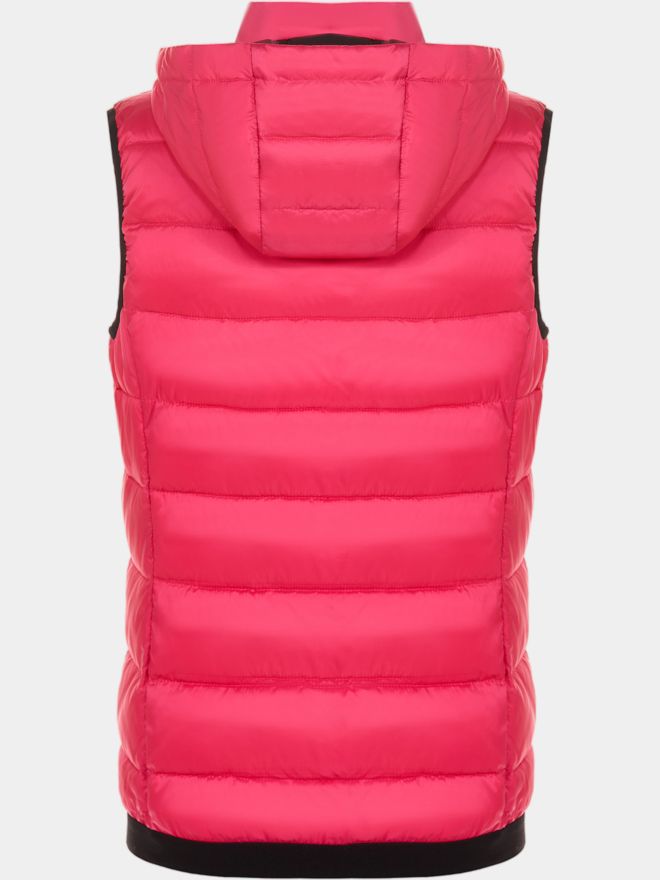 Valiente Quilted thermal vest pink