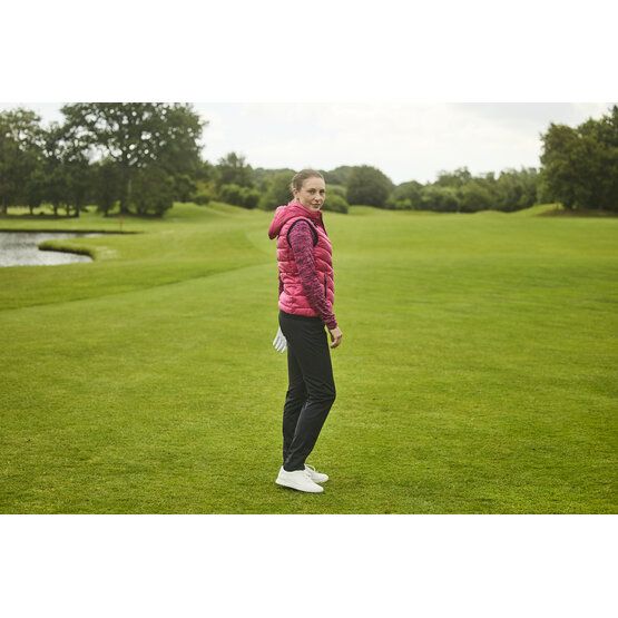 Valiente  Quilted thermal vest pink