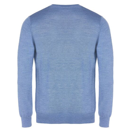Daniel Springs Basic V-Neck Pullover Strick denim