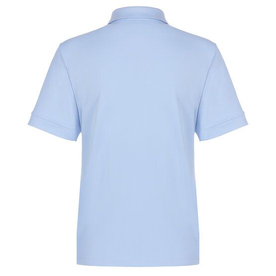Valiente Funktions Pique Halbarm Polo hellblau