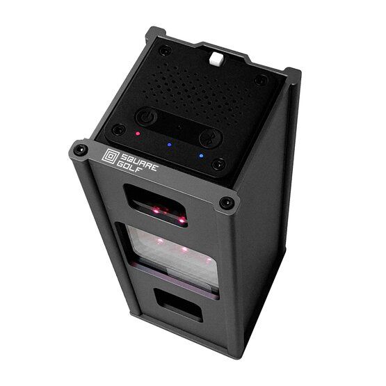 Square Golf Metal Protective Case schwarz