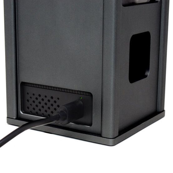 Square Golf Metal Protective Case schwarz