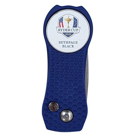 Ryder Cup 2025 Pitchgabel blau