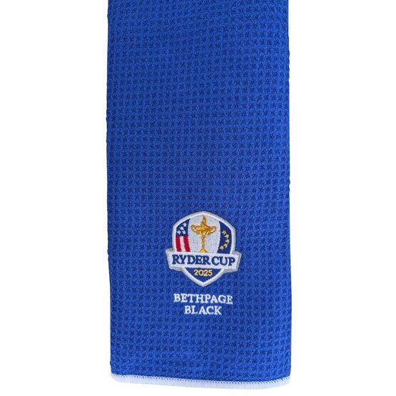 Ryder Cup 2025 Schlägerhandtuch blau