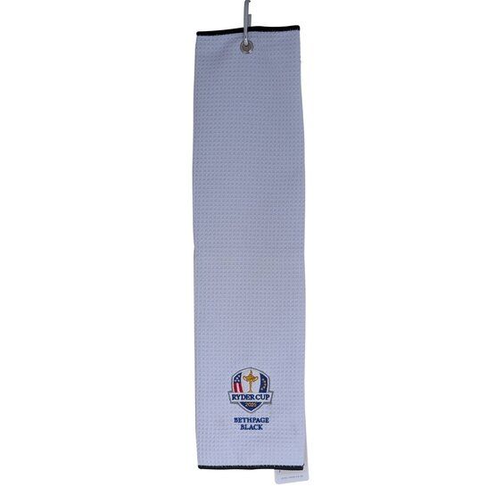 Ryder Cup 2025 Schlägerhandtuch weiß