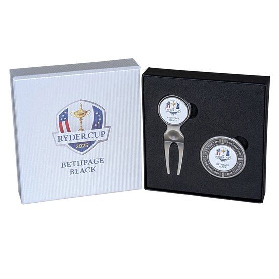 Ryder Cup 2025 Pitchgabel und Marker Geschenkset Sonstige
