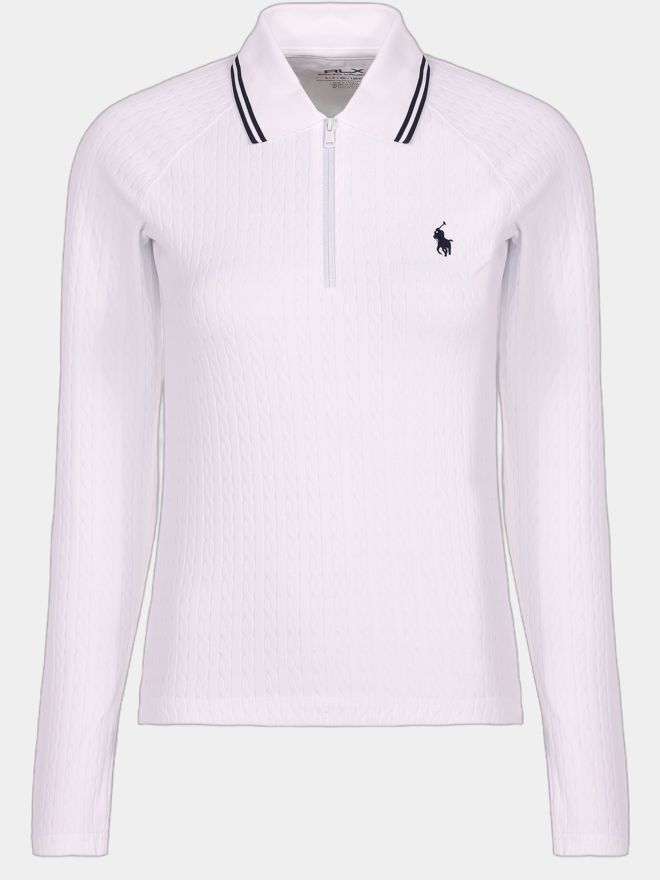Polo Ralph Lauren Langarm Polo offwhite