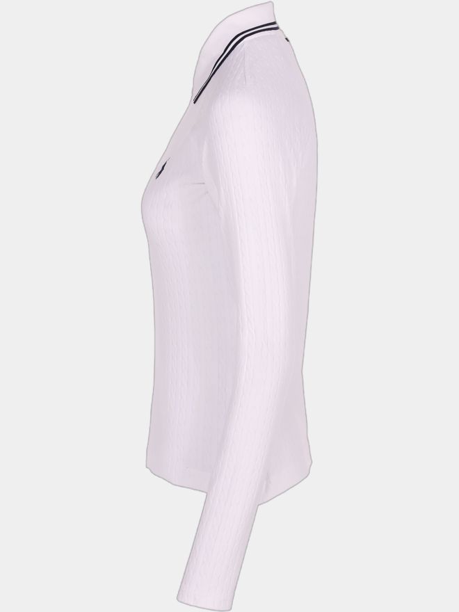 Polo Ralph Lauren Langarm Polo offwhite