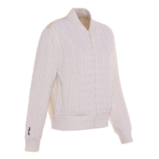 Polo Ralph Lauren Jacke Strick offwhite
