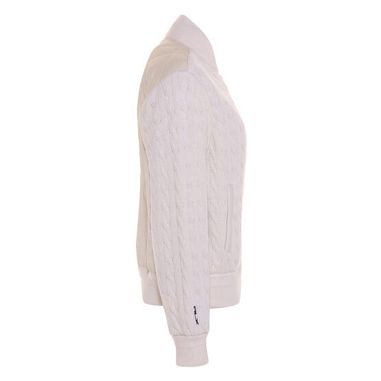 Polo Ralph Lauren Jacke Strick offwhite