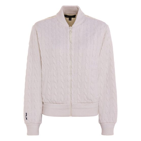 Polo Ralph Lauren Jacke Strick offwhite
