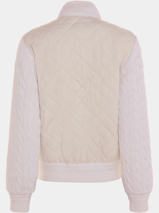 Polo Ralph Lauren Jacke Strick offwhite
