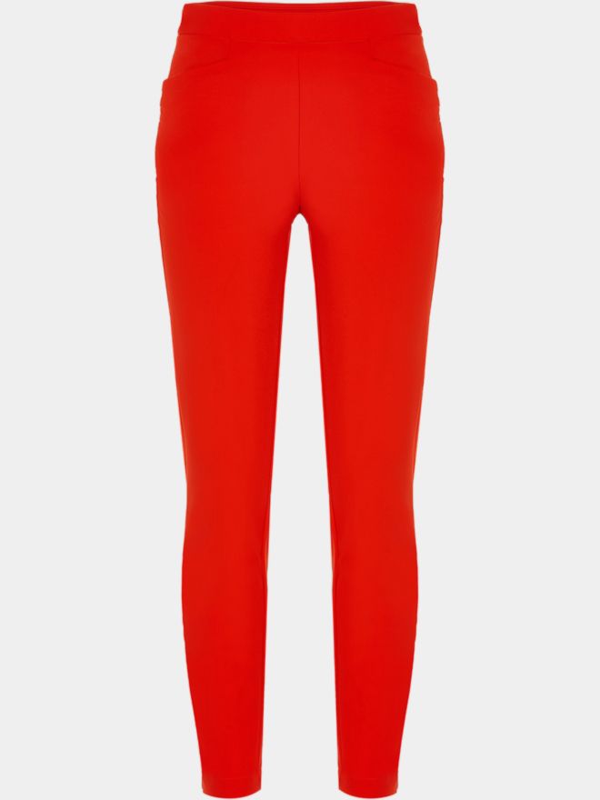 Polo Ralph Lauren Kalhoty SKINNY červená