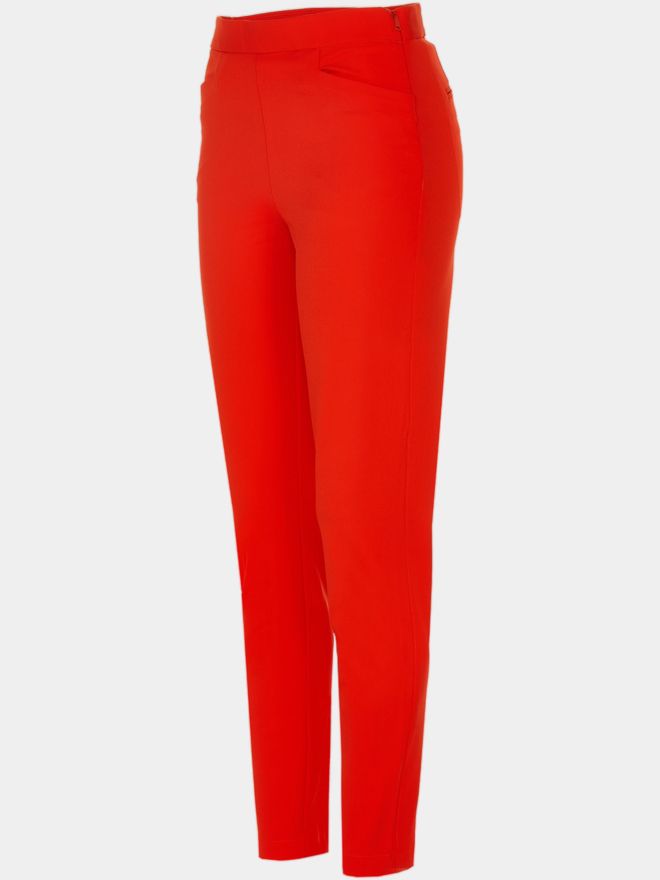 Polo Ralph Lauren Kalhoty SKINNY červená