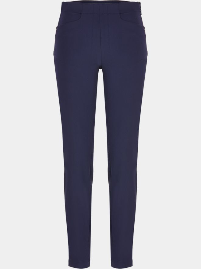 Polo Ralph Lauren Kalhoty SKINNY námořnická modrá