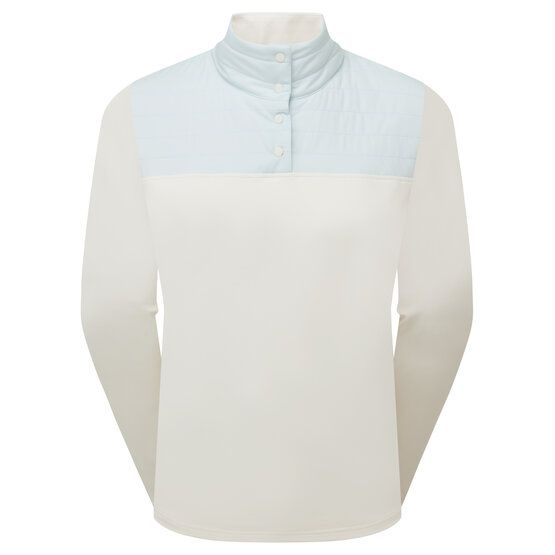 FootJoy TS HYBRID POPOVER Thermo Midlayer offwhite