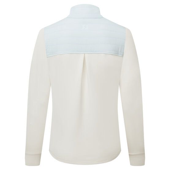 FootJoy TS HYBRID POPOVER Thermo Midlayer offwhite