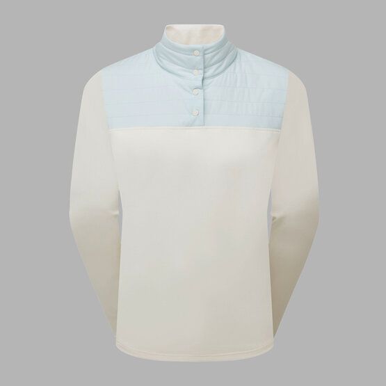 FootJoy TS HYBRID POPOVER Thermo Midlayer offwhite