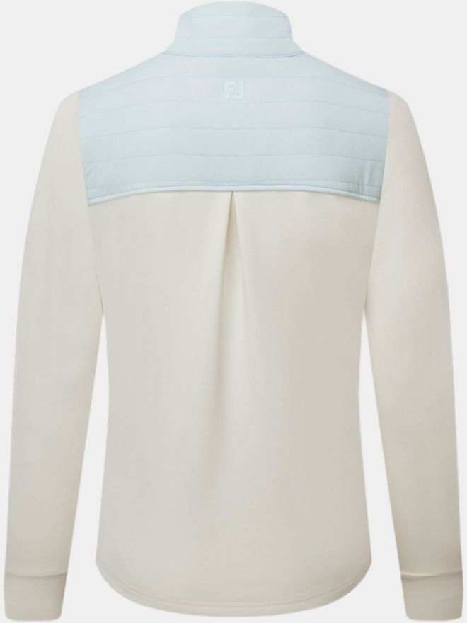 FootJoy TS HYBRID POPOVER Thermo Midlayer offwhite
