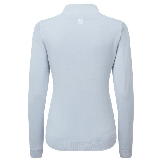FootJoy DRIRELEASE FULL-ZIP LINED SWEATER Jacke Strick hellblau