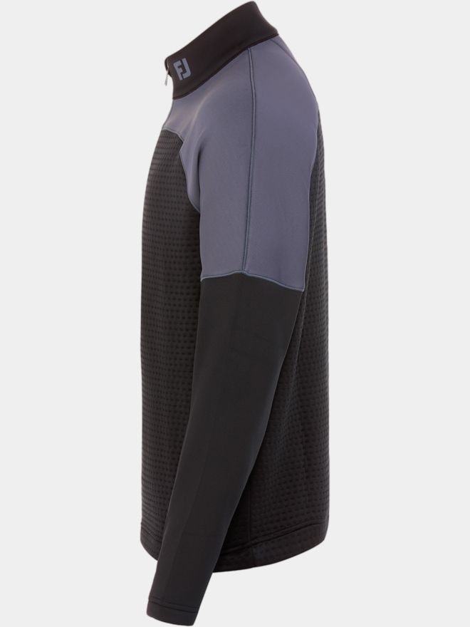 FootJoy TS JAQUARD Stretch Midlayer schwarz